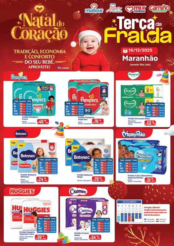 Catálogo Supermercados Mateus em Coelho Neto | Nossas melhores ofertas para você | 2025-12-01T00:00:00.000Z - 2025-12-31T00:00:00.000Z
