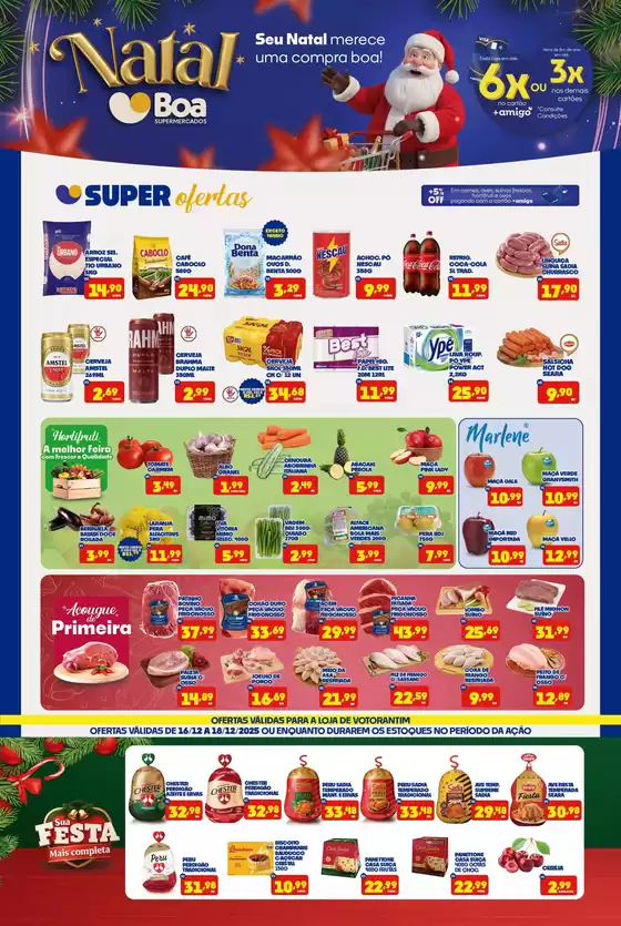 Catálogo Boa Supermercados em Vale Real | Super Ofertas | 2025-12-16T00:00:00.000Z - 2025-12-18T00:00:00.000Z