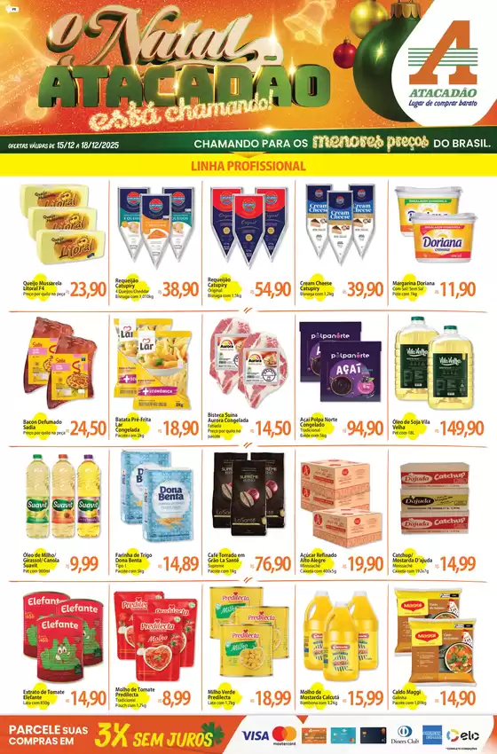 Catálogo Atacadão em São José dos Pinhais | Melhores ofertas e descontos | 2025-12-16T00:00:00.000Z - 2025-12-18T00:00:00.000Z