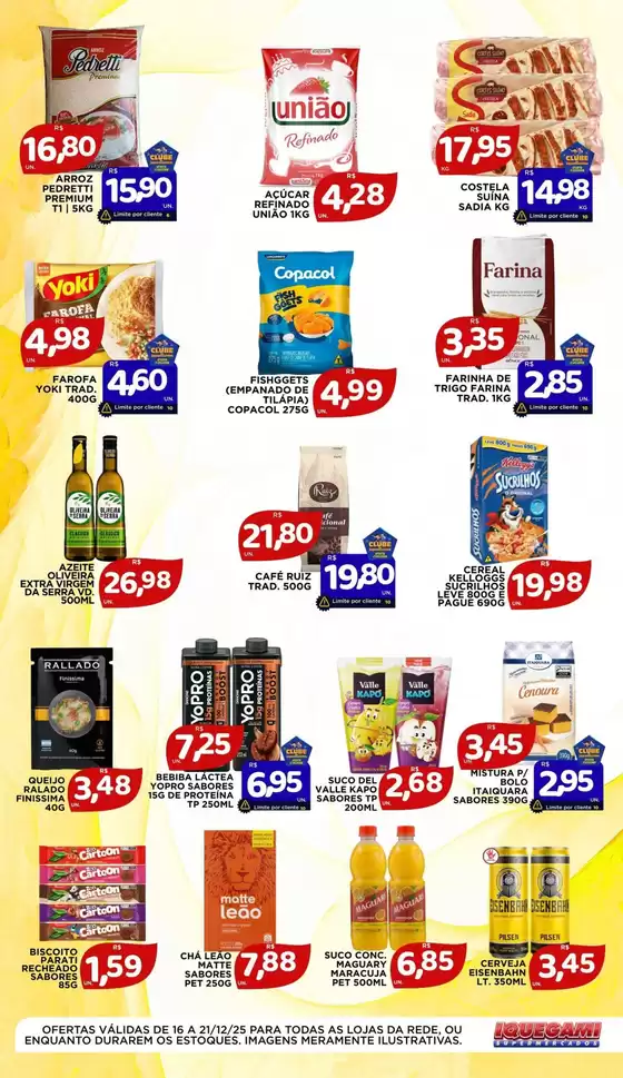 Catálogo Iquegami Supermercados em Guarulhos | Campeão Em Economia | 2025-12-16T00:00:00.000Z - 2025-12-22T00:00:00.000Z