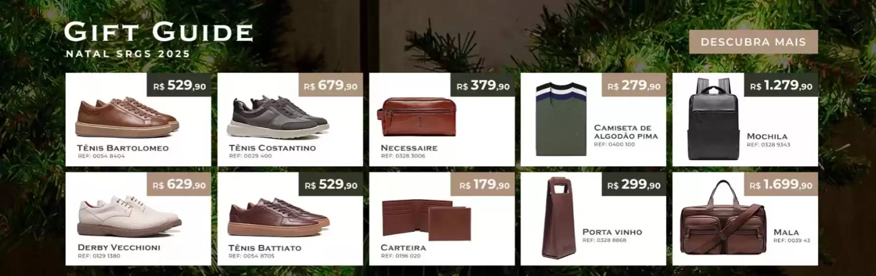 Catálogo Sergio's em Santo André | Gift guide natal SRGS 2025 | 2025-12-17T00:00:00.000Z - 2025-12-31T00:00:00.000Z