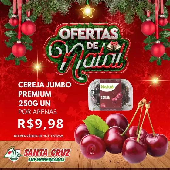Catálogo Santa Cruz Supermercados | Oferta de Natal | 2025-12-17T00:00:00.000Z - 2025-12-17T00:00:00.000Z