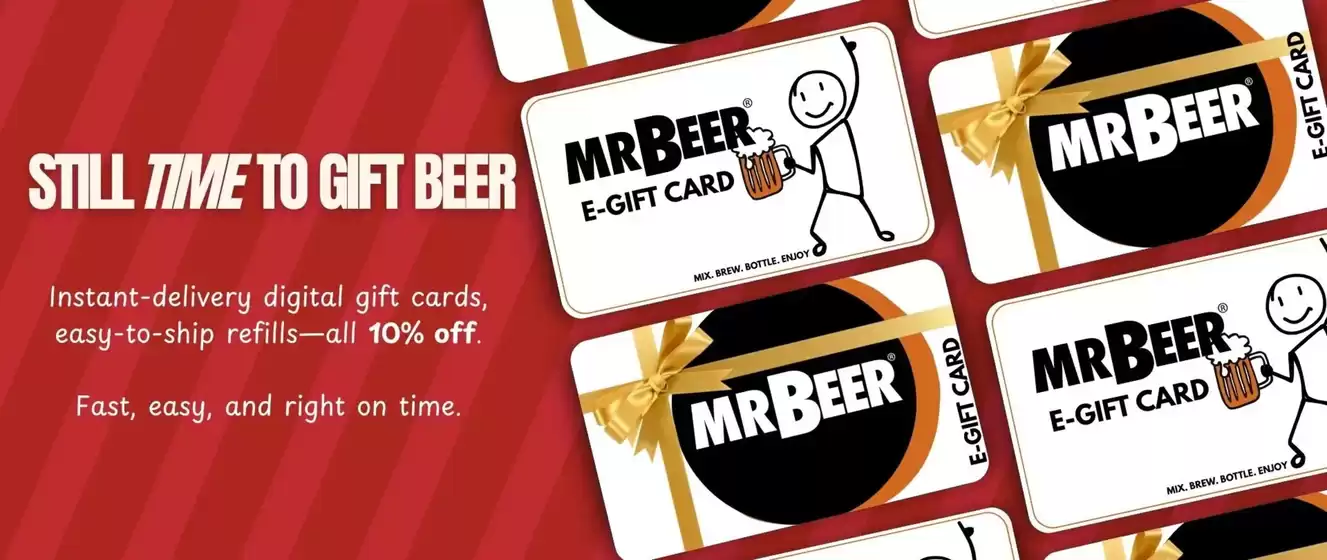 Catálogo Mr. Beer em Recife | Still Time To Gift Beer | 2025-12-17T00:00:00.000Z - 2025-12-31T00:00:00.000Z