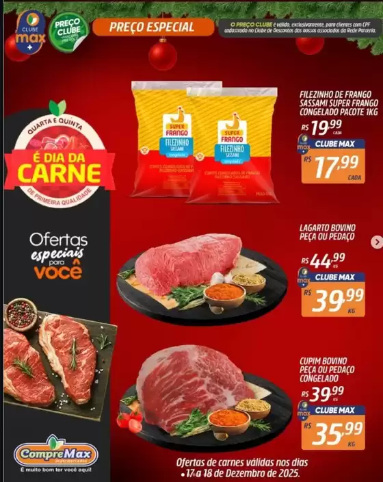 Catálogo CompreMax em Imperatriz | E Dia De Carne | 2025-12-17T00:00:00.000Z - 2025-12-18T00:00:00.000Z