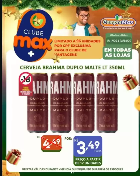 Catálogo CompreMax em Imperatriz | Clube Max | 2025-12-17T00:00:00.000Z - 2026-01-04T00:00:00.000Z
