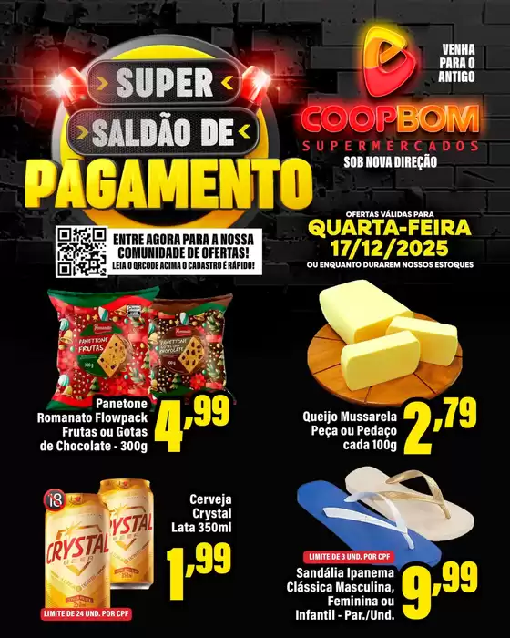 Catálogo CoopBom em Imperatriz | SUPER SALDÃO DE PAGAMENTO | 2025-12-17T00:00:00.000Z - 2025-12-17T00:00:00.000Z
