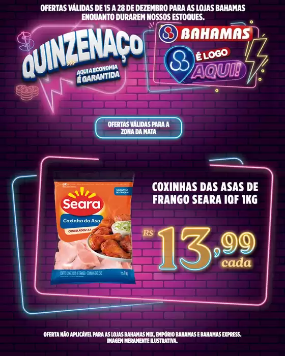 Catálogo Bahamas Supermercados | Quinzenaço  | 2025-12-17T00:00:00.000Z - 2025-12-28T00:00:00.000Z