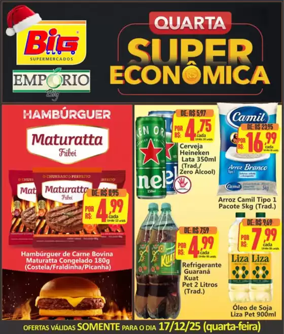 Catálogo Big Supermercados | Quarta Super Economia | 2025-12-17T00:00:00.000Z - 2025-12-17T00:00:00.000Z