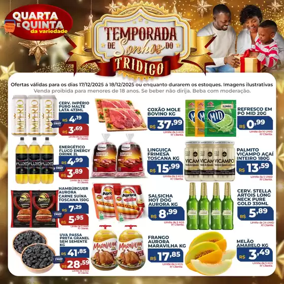 Catálogo Supermercados Tridico | Quarta e Quinta  | 2025-12-17T00:00:00.000Z - 2025-12-18T00:00:00.000Z