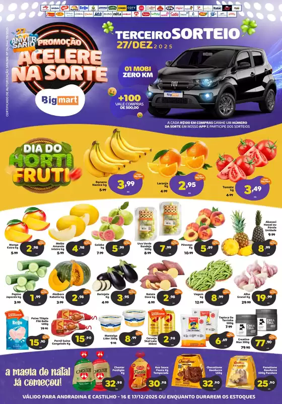 Catálogo Bigmart em Uberlândia | Terça, Quarta é dia de Hortifruti no Big Mart. | 2025-12-16T00:00:00.000Z - 2025-12-17T00:00:00.000Z