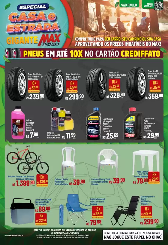 Catálogo Max Atacadista em Buritizal | Nossas melhores ofertas para você | 2025-12-16T00:00:00.000Z - 2026-04-01T00:00:00.000Z