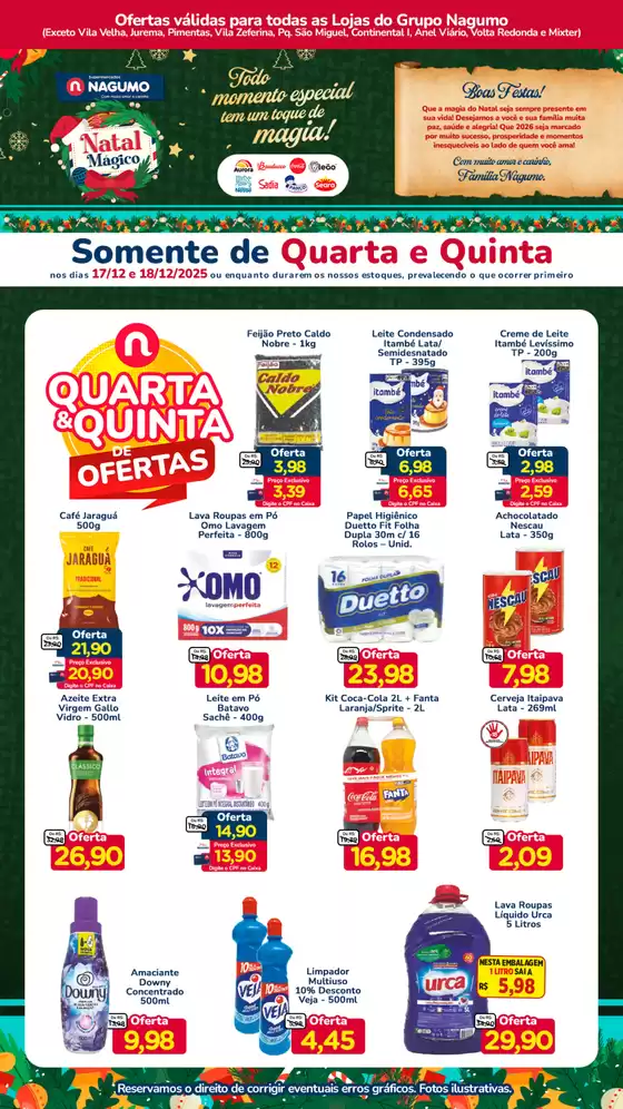 Catálogo Nagumo em Recife | Melhores ofertas para compradores econômicos | 2025-12-17T00:00:00.000Z - 2025-12-18T00:00:00.000Z