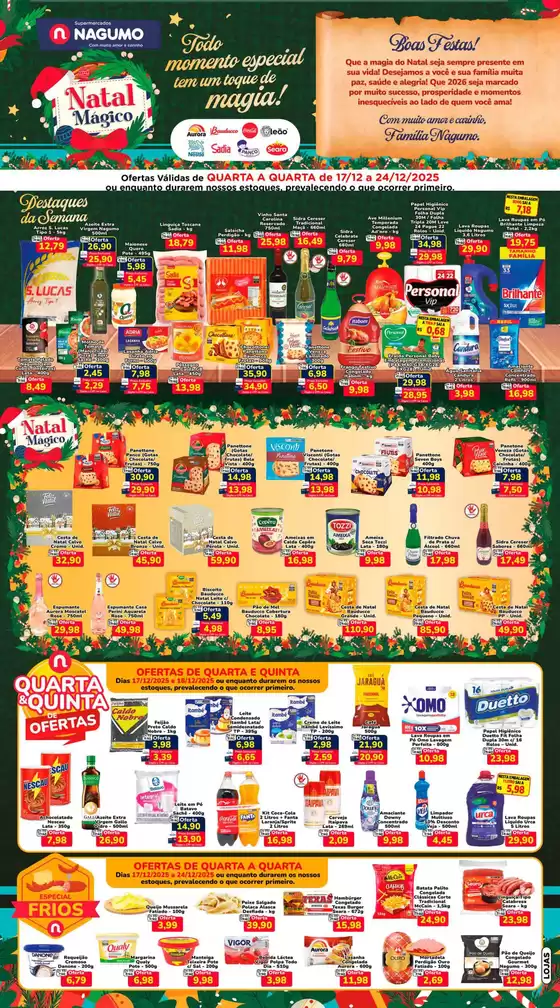 Catálogo Nagumo em Porteiras | Ótima oferta para caçadores de pechinchas | 2025-12-17T00:00:00.000Z - 2025-12-24T00:00:00.000Z