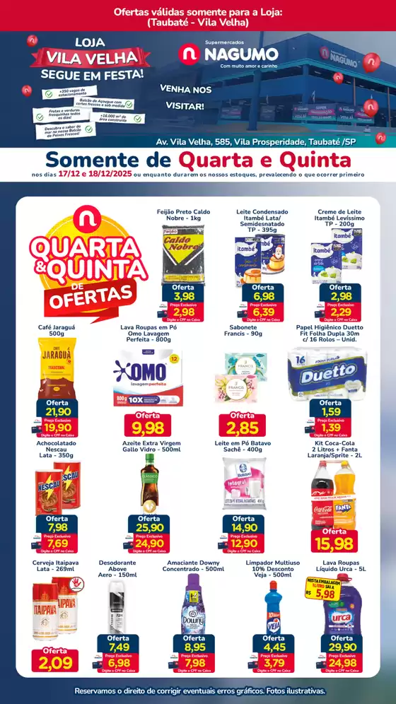 Catálogo Nagumo em Recife | Segunda e Terça | 2025-12-17T00:00:00.000Z - 2025-12-18T00:00:00.000Z