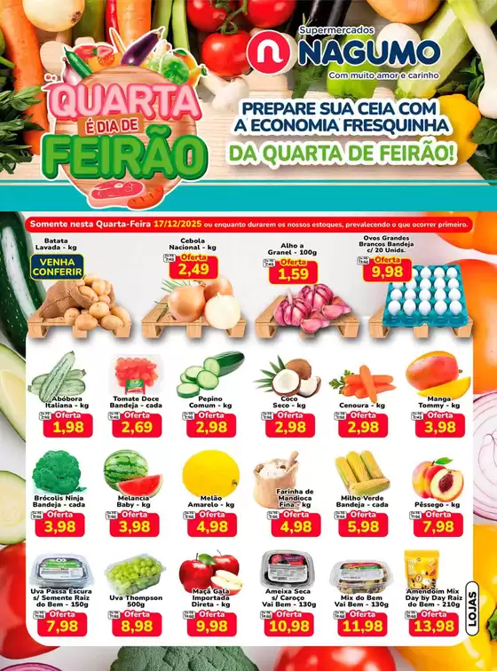 Catálogo Nagumo em Recife | Ofertas exclusivas e pechinchas | 2025-12-17T00:00:00.000Z - 2025-12-17T00:00:00.000Z