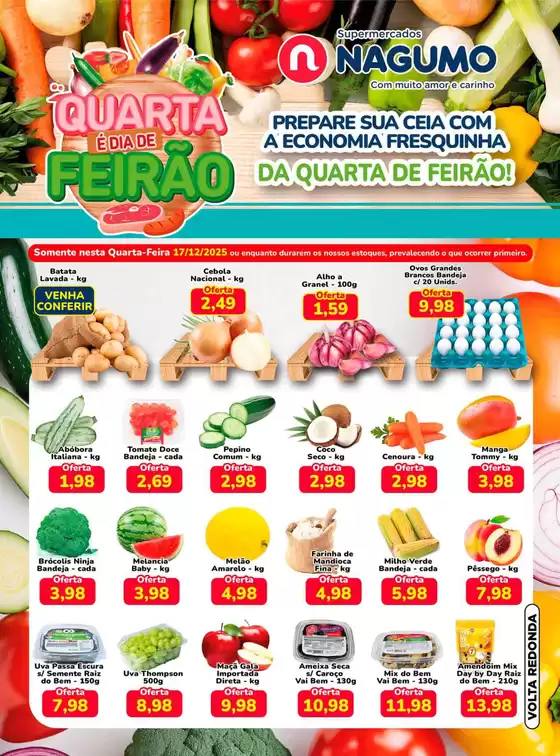 Catálogo Nagumo em Recife | Economize agora com nossas ofertas | 2025-12-17T00:00:00.000Z - 2025-12-17T00:00:00.000Z