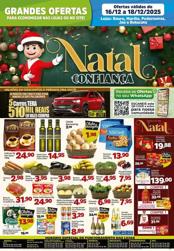 Catálogo Confiança Supermercados em Blumenau | Tabloide rede 1612 2025 WPP | 2025-12-16T00:00:00.000Z - 2025-12-18T00:00:00.000Z