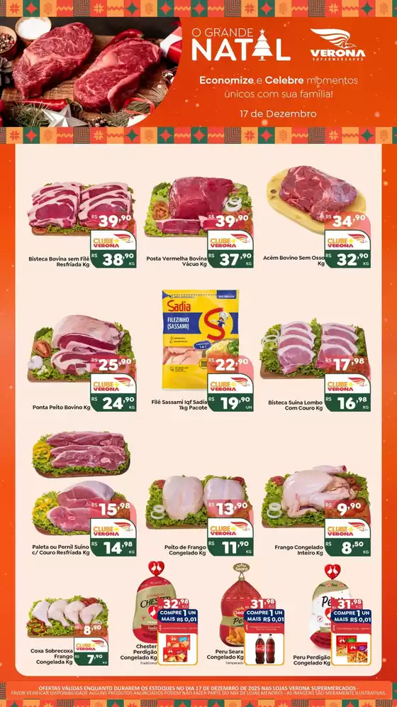 Catálogo Verona Supermercados em Santo André | Encarte Verona Supermercados | 2025-12-17T00:00:00.000Z - 2025-12-17T00:00:00.000Z