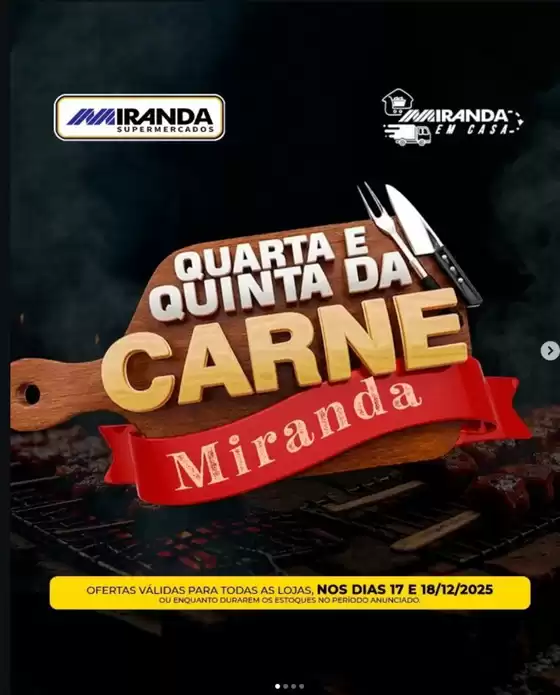 Catálogo Miranda Supermercados em Embu das Artes | Quarta e Quinta Verde | 2025-12-17T00:00:00.000Z - 2025-12-18T00:00:00.000Z