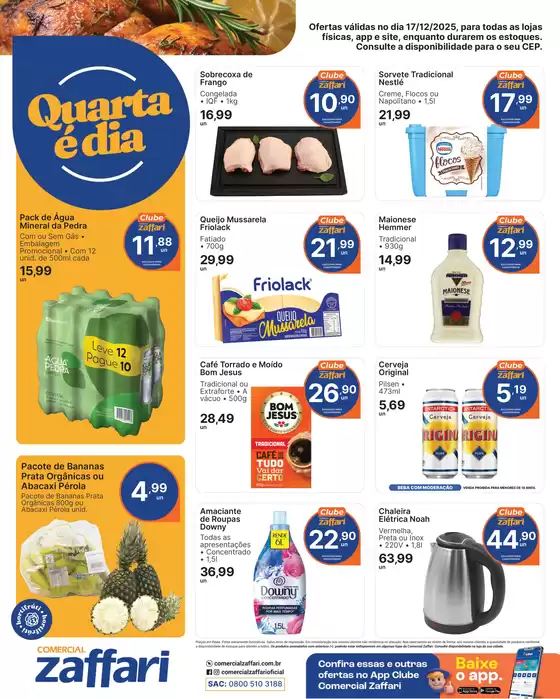 Catálogo Comercial Zaffari | QUARTA É DIA | 2025-12-17T00:00:00.000Z - 2025-12-17T00:00:00.000Z