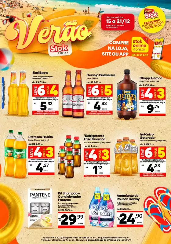 Catálogo Stok Center em Taguatinga | Lamina Verao | 2025-12-15T00:00:00.000Z - 2025-12-21T00:00:00.000Z