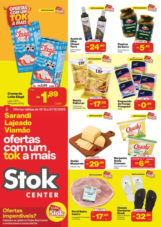 Catálogo Stok Center em Jundiaí | Encarte SR LJ VM | 2025-12-15T00:00:00.000Z - 2025-12-21T00:00:00.000Z