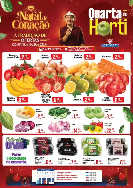 Catálogo Supermercados Mateus em São Luís | Ofertas especiais para você | 2025-12-01T00:00:00.000Z - 2025-12-31T00:00:00.000Z