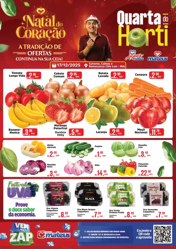 Catálogo Supermercados Mateus em São Luís | Pechinchas e ofertas atuais | 2025-12-17T00:00:00.000Z - 2025-12-17T00:00:00.000Z