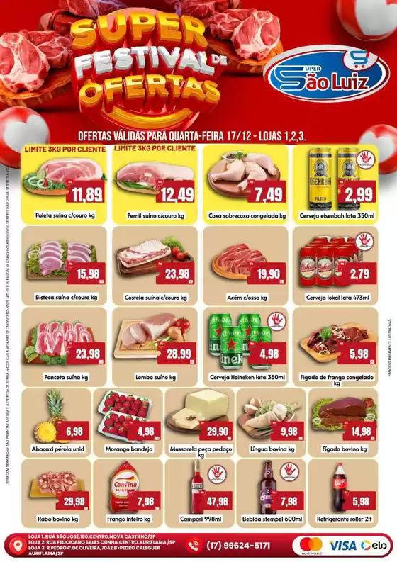 Catálogo Super São Luiz em Guapimirim | Encarte Super São Luiz | 2025-12-17T00:00:00.000Z - 2025-12-17T00:00:00.000Z