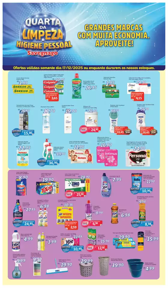 Catálogo Supermercado Savegnago em Guapimirim | ofertas Savegnago Leme | 2025-12-17T00:00:00.000Z - 2025-12-17T00:00:00.000Z