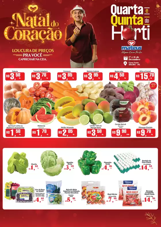 Catálogo Supermercados Mateus em Olinda | Descubra ofertas atraentes | 2025-12-17T00:00:00.000Z - 2025-12-18T00:00:00.000Z