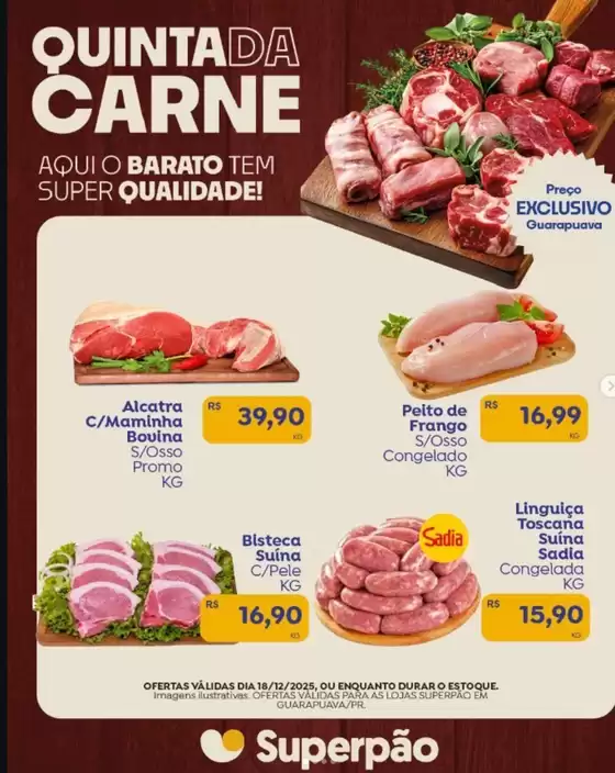 Catálogo Superpão | Quinta da Carne | 2025-12-18T00:00:00.000Z - 2025-12-18T00:00:00.000Z