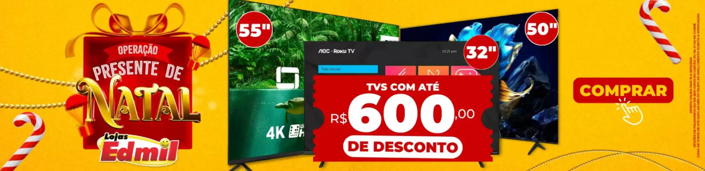 Catálogo Edmil em São Paulo | Natal Lojas Edmil | 2025-12-18T00:00:00.000Z - 2025-12-20T00:00:00.000Z