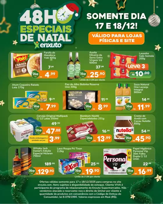 Catálogo Enxuto em São Paulo | 48 H Especiais De Natal | 2025-12-18T00:00:00.000Z - 2025-12-18T00:00:00.000Z