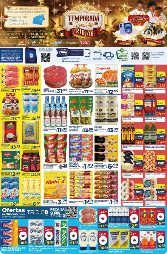 Catálogo Supermercados Tridico em Carapicuíba | Ofertas de Quinta a Domingo | 2025-12-18T00:00:00.000Z - 2025-12-21T00:00:00.000Z