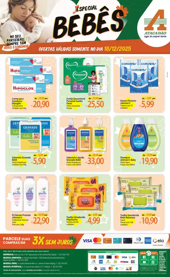 Catálogo Atacadão em Mossoró | Atacadão - Bebês | 2025-12-18T00:00:00.000Z - 2025-12-18T00:00:00.000Z