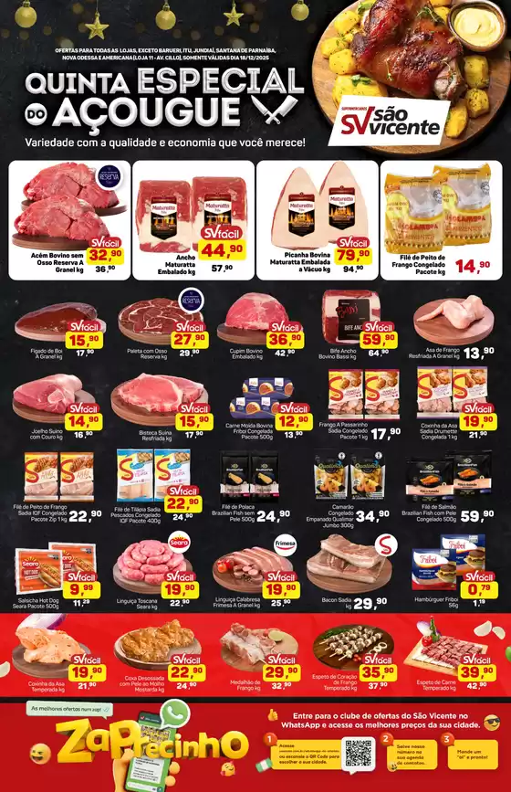 Catálogo Supermercados São Vicente em Mossoró | Ofertas para caçadores de pechinchas | 2025-12-18T00:00:00.000Z - 2025-12-18T00:00:00.000Z