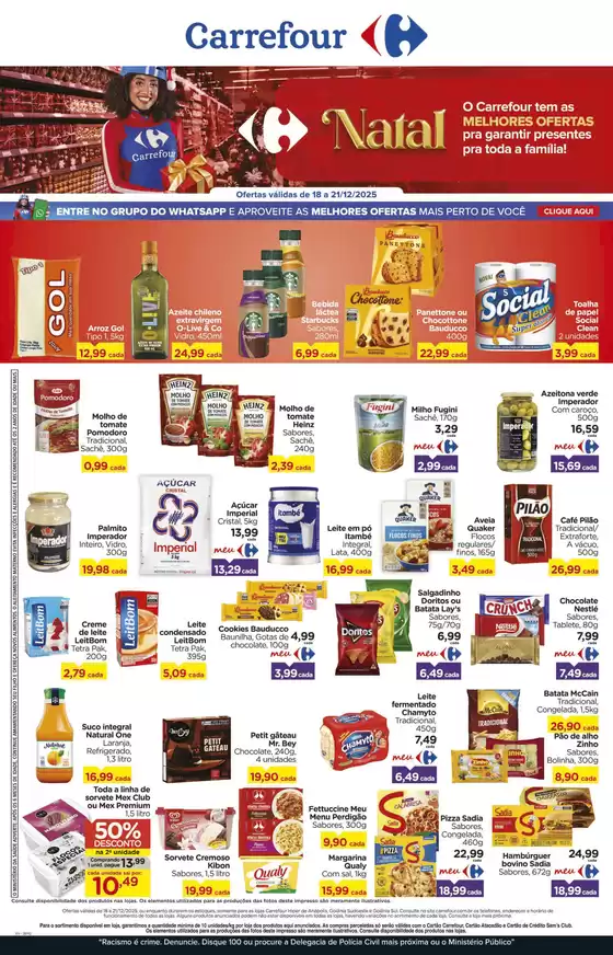 Catálogo Carrefour em Erval Seco | Ofertas para caçadores de pechinchas | 2025-12-18T00:00:00.000Z - 2025-12-21T00:00:00.000Z