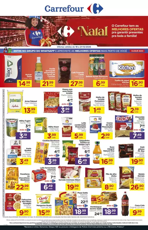 Catálogo Carrefour em Erval Seco | Ofertas exclusivas e pechinchas | 2025-12-18T00:00:00.000Z - 2025-12-21T00:00:00.000Z