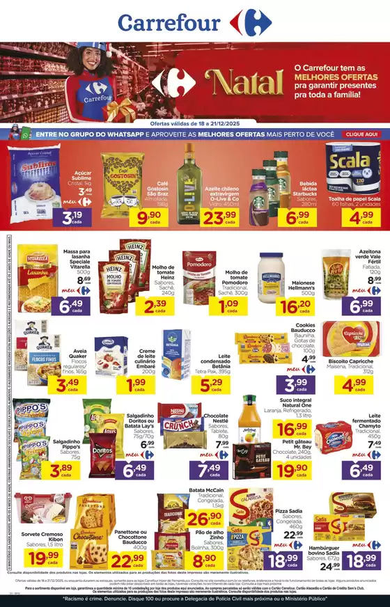 Catálogo Carrefour em Recife | Pechinchas e ofertas atuais | 2025-12-18T00:00:00.000Z - 2025-12-21T00:00:00.000Z