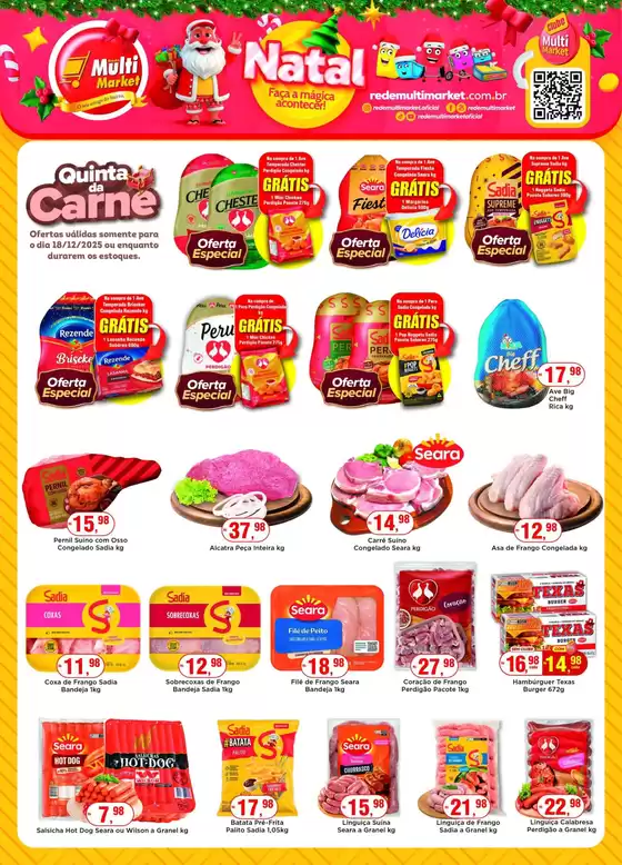 Catálogo Rede Multi Market em Balneário Camboriú | Encarte Rede Multi Market | 2025-12-18T00:00:00.000Z - 2025-12-18T00:00:00.000Z