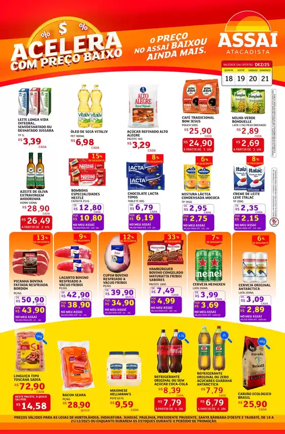Catálogo Assaí Atacadista em Santa Bárbara d'Oeste | Ofertas e promoções atuais | 2025-12-18T00:00:00.000Z - 2025-12-21T00:00:00.000Z