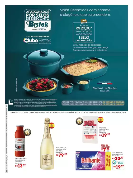 Catálogo Bistek Supermercados em Balneário Camboriú | Economize agora com nossas ofertas | 2025-12-18T00:00:00.000Z - 2026-01-06T00:00:00.000Z