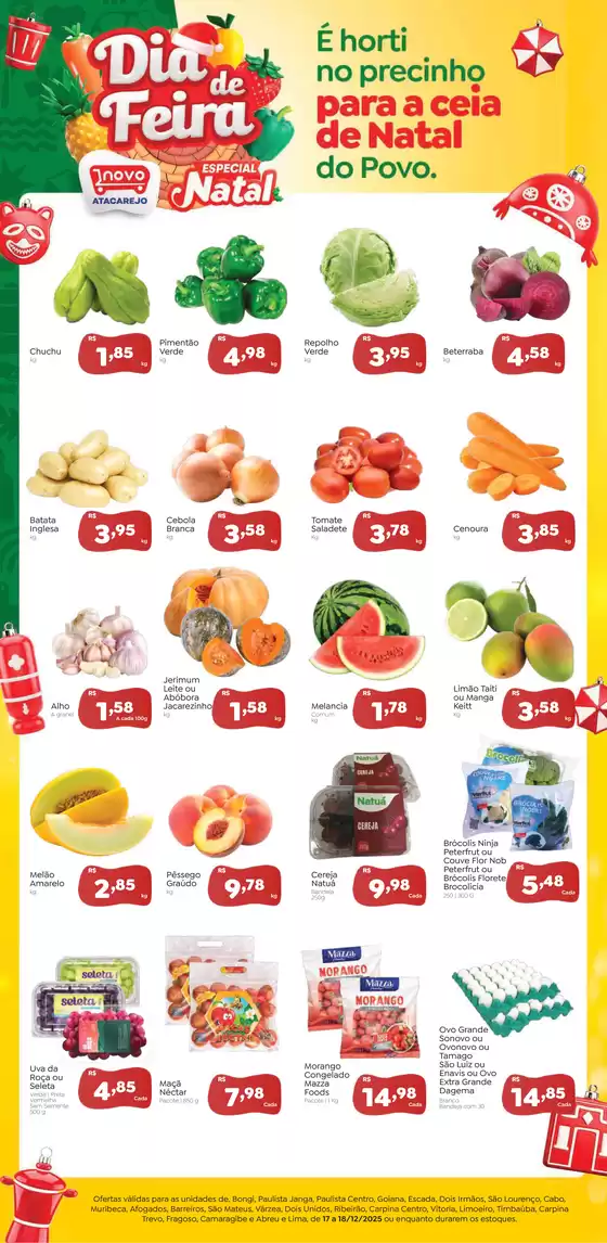 Catálogo Novo Atacarejo em Americana | Melhores ofertas para compradores econômicos | 2025-12-17T00:00:00.000Z - 2025-12-18T00:00:00.000Z