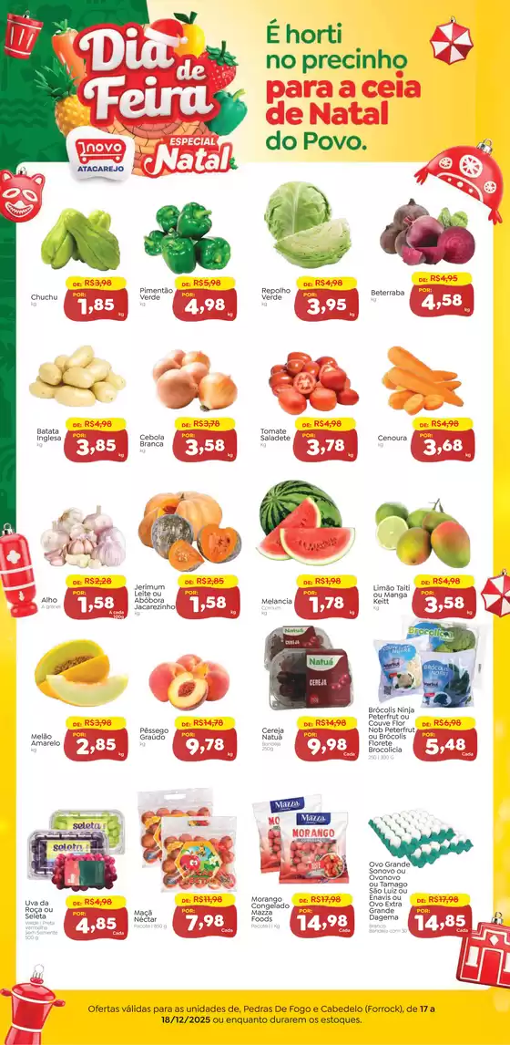 Catálogo Novo Atacarejo em Americana | Ofertas especiais atraentes para todos | 2025-12-17T00:00:00.000Z - 2025-12-18T00:00:00.000Z