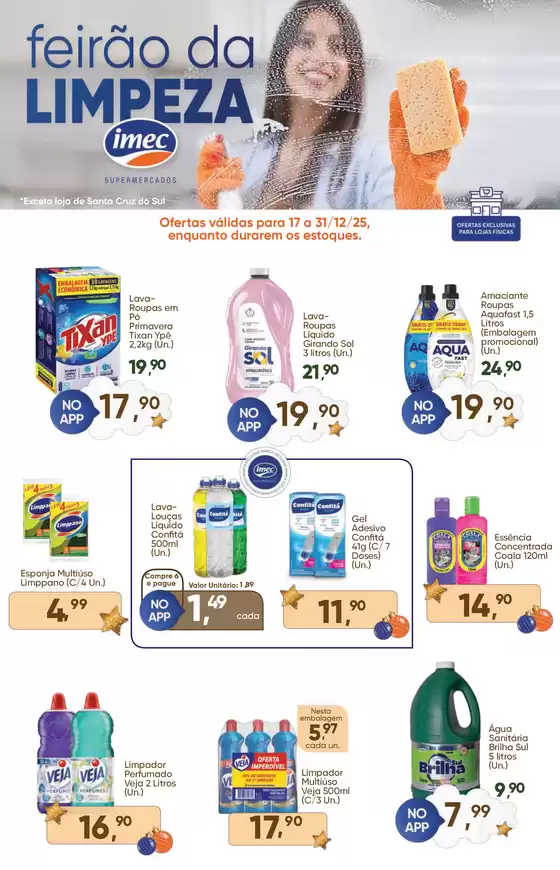 Catálogo Imec Supermercados em Estrela | Festival da Limpeza | 2025-12-17T00:00:00.000Z - 2025-12-31T00:00:00.000Z