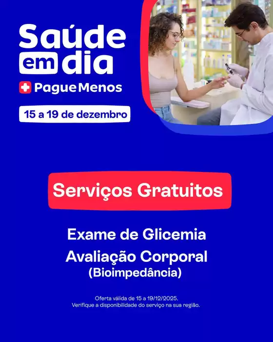 Catálogo Farmácias Pague Menos em Ibirama | Pechinchas e ofertas atuais | 2025-12-15T00:00:00.000Z - 2025-12-19T00:00:00.000Z