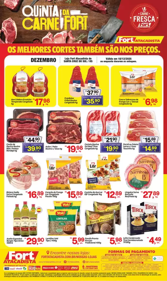 Catálogo Fort Atacadista em Amparo | RS Fort Quinta da Carne 18 DEZ 25 StaCruz | 2025-12-18T00:00:00.000Z - 2025-12-18T00:00:00.000Z