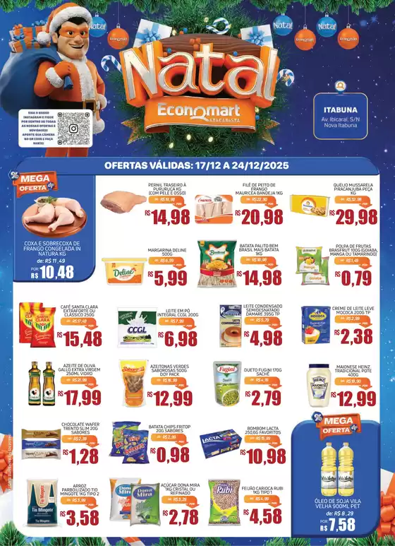 Catálogo Economart Atacadista em Poços de Caldas | itabuna semanal | 2025-12-17T00:00:00.000Z - 2025-12-24T00:00:00.000Z