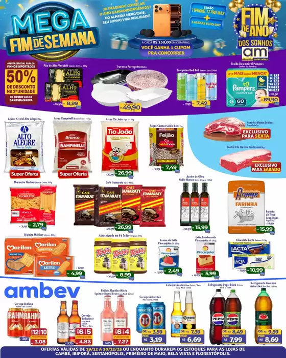 Catálogo Almeida Mercados em Jacareí | Mega Fim de Semana | 2025-12-19T00:00:00.000Z - 2025-12-20T00:00:00.000Z